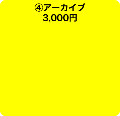④アーカイブ 3,000円 